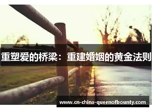 重塑爱的桥梁:重建婚姻的黄金法则 重塑爱的桥梁:重建婚姻的黄金法则